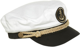 Topman White Sailors Cap