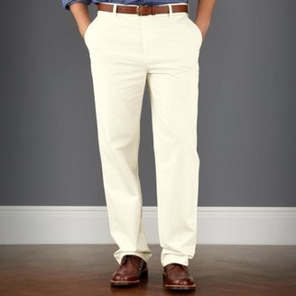 Charles Tyrwhitt Chalk flat front Classic fit weekend chinos