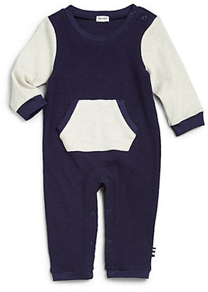 Splendid Infant's Colorblock Thermal Bodysuit