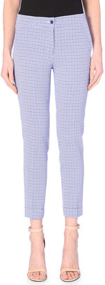 Etro Slim Stretch Dot-Printed Trousers - for Women