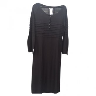 Sonia Rykiel Black Wool Dress