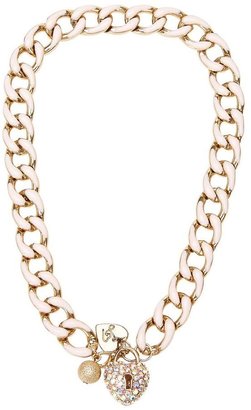 Lipsy Padlock Chain Necklace