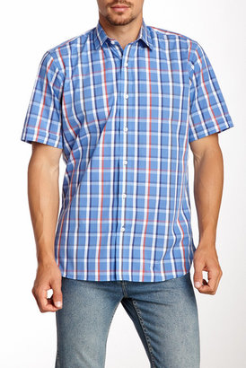 Toscano Plaid Short Sleeve Shirt