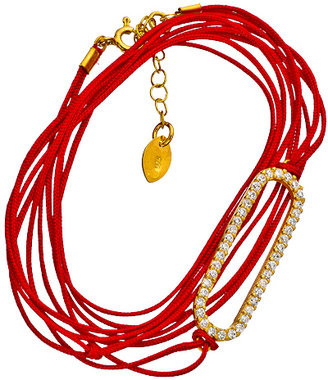 SKU Jewelry Red Cord Wrap Around Bracelet