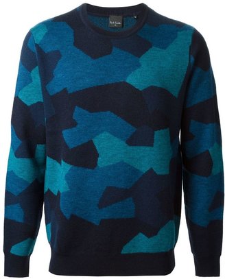 Paul Smith tonal camouflage sweater