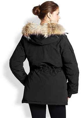 Canada Goose Fur-Trimmed Down Expedition Parka