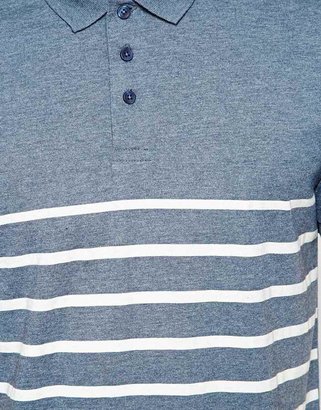 ASOS Breton Stripe Polo Shirt