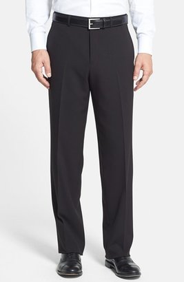 Linea Naturale Wrinkle Resistant Flat Front Stretch Pants (Online Only)