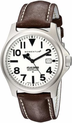 Momentum St.Moritz Watch Group Men's 1M-SP00W2C ATLAS Classic Field Watch with Oversize Numbers and Date Watch