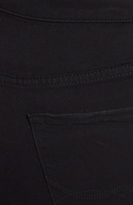 Lucky Brand 'Emma' Straight Leg Jeans (Black) (Plus Size)