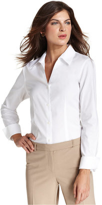Jones New York Long-Sleeve Wrinkle-Resistant Shirt
