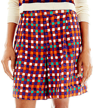 JCPenney Duro Olowu for jcp Plaid Shorts