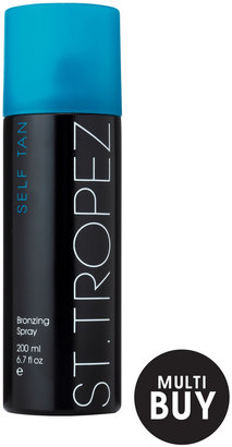 St. Tropez Self Tan Dark Bronzing Spray 200ml - FREE 76VVG Express Bronzing Mousse 50ml**