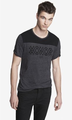 Express Color Block Graphic Tee - Honor Struck