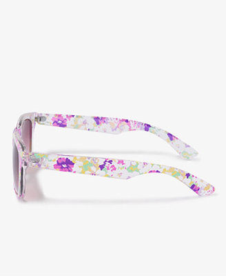 Forever 21 F4331 Floral Wayfarer Sunglasses