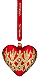 Waterford Holiday Heirlooms Araglin Heart Ornament