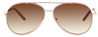 Women's Aviator Sunglasses Rose Gold