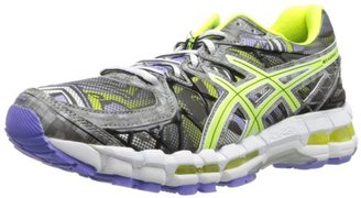 Asics Women's Gel-Kayano 20 Running Shoe,Digital/Flash Yellow/Periwinkle,11 M US