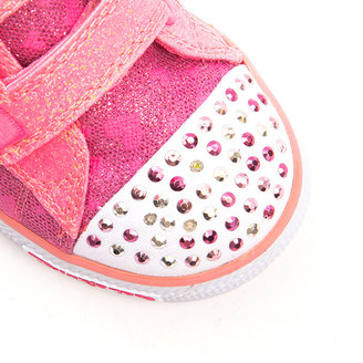 Skechers Twinkletoes Shuffles Hi - Infants - Pink