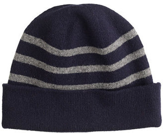 J.Crew Lambswool stripe hat