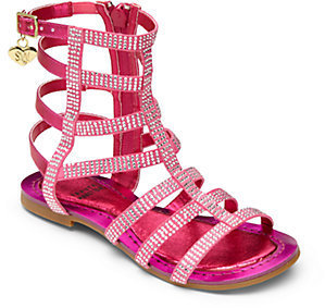 Stuart Weitzman Girl's Studded Gladiator Sandals