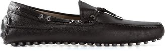 Christian Dior square toe loafers