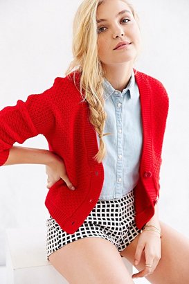 Urban Outfitters Cooperative Cozy Cropped Cardigan