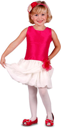 CRa Fuchsia & ̈me Drop-Waist Dress - Toddler & Girls
