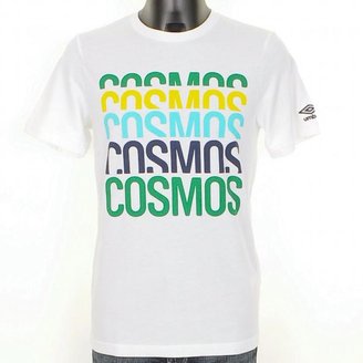 Umbro NY Cosmos Repeat Graphic T Shirt White