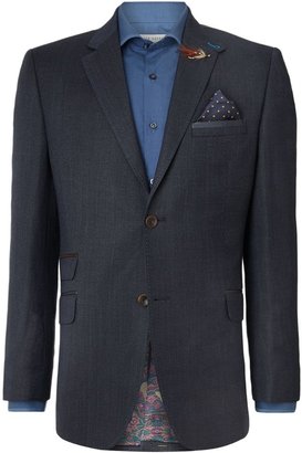 Ted Baker Men's Sokups tightlines textured regular fit blazer