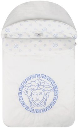 Versace Boys Blue Medusa Logo Baby Nest