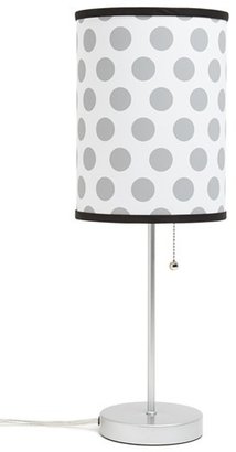 LAMP IN A BOX LAMP-IN-A-BOX Grey Dots Table Lamp