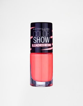 Maybelline Color Show Bleached Neons Nail Lacquer