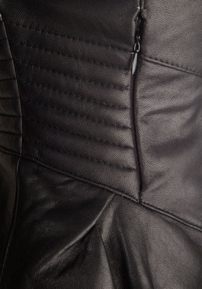 Steve Madden The Wheel Thing Leather Jacket