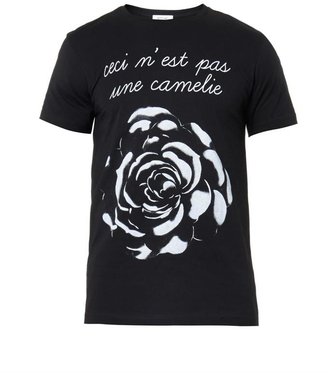 Moschino Rose-print T-shirt