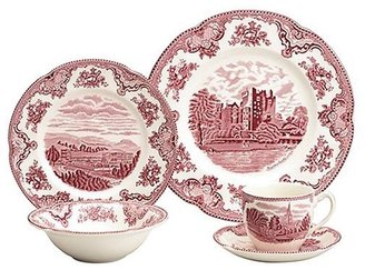 Johnson Bros. Old Britain Castles Place Setting 5pc, Pink