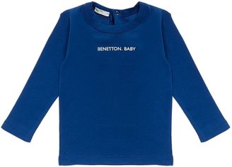 Benetton Boy`s logo tee