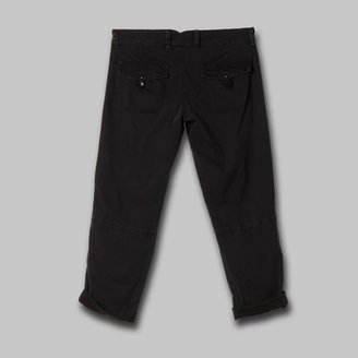 UNIONBAY Junior's Pants Ankle Non-Denim Cuffed Slanted Pockets