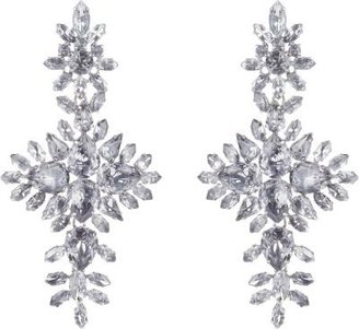 Givenchy Strass Crystal Drop Earrings
