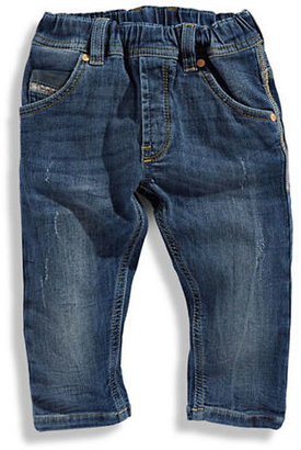 Diesel Krooley Pull On Skinny Jeans-BLUE-12 Months