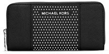 MICHAEL Michael Kors Studded Zip-Around Continental Wallet