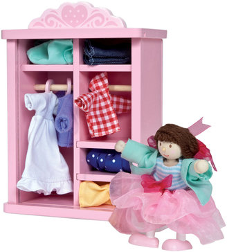 Le Toy Van Dress Up Doll & Wardrobe Set