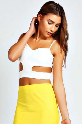 boohoo Elouise Strappy Cut Out Bralet