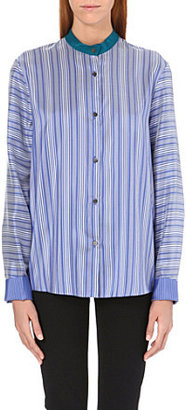 Roksanda Ilincic Marlow striped silk-blend shirt