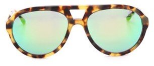 Stella McCartney Mirrored Aviator Sunglasses