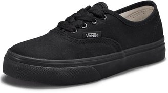 Vans Authentic Junior Plimsolls - Black