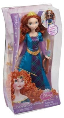 Disney The Princess Colourful Curls Merida doll