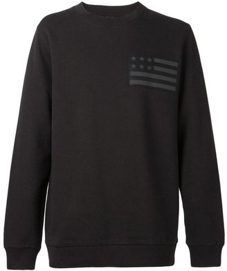 Givenchy flag patch sweatshirt