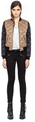 Mackage Cathy-F4 Camel Light Winter Down Quilted Bomber