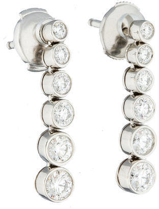 Tiffany & Co. 1.15ctw Diamond Jazz Earrings